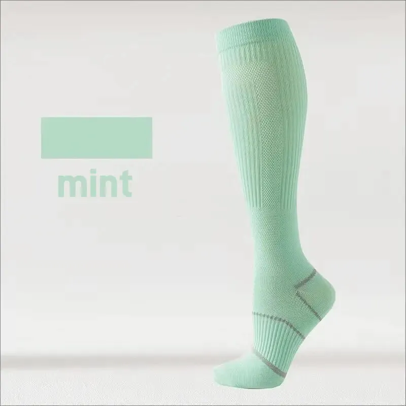 Pressure socks calf socks women's socks solid color sweat