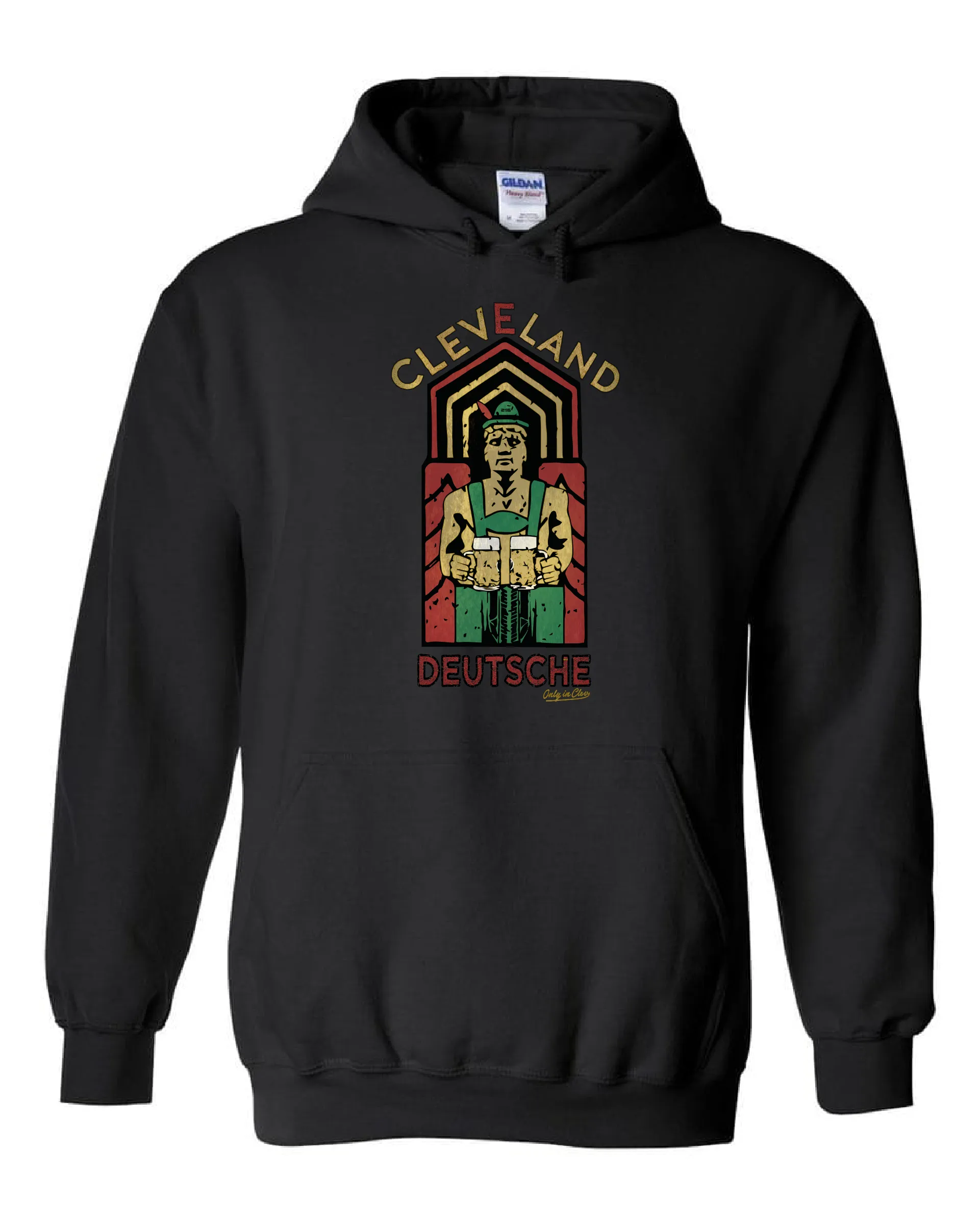 "German Oktoberfest Guardian" T-Shirt" on Black