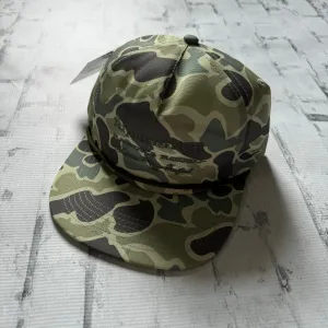 Ripple and Run “Lettering" Hat - Green Camo with Green Rope