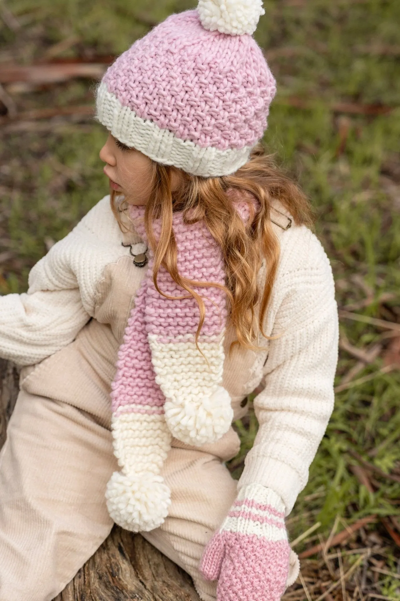 Ripples Scarf Pink