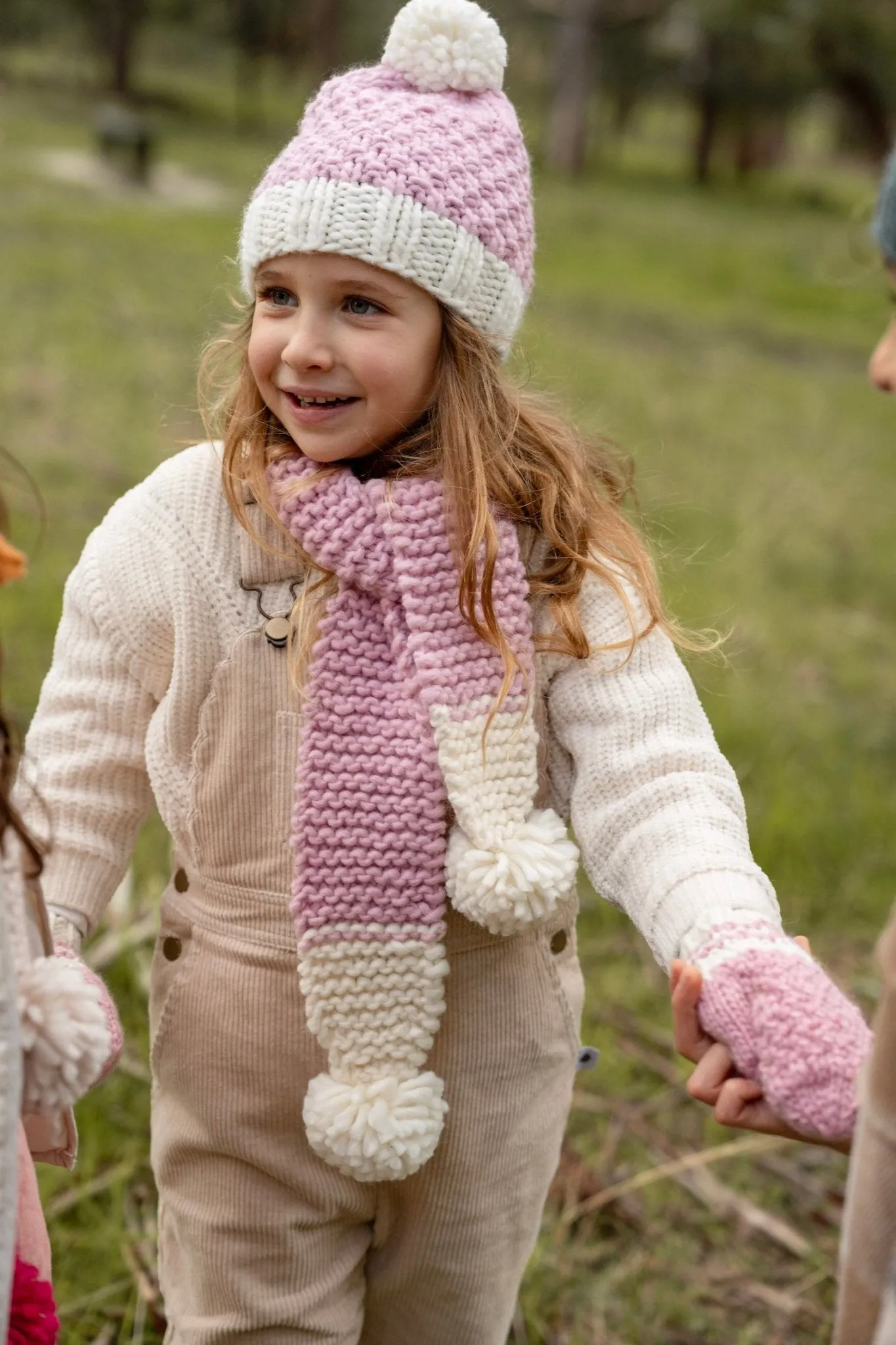 Ripples Scarf Pink