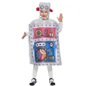 robot Cosplay Compound Sponge Party halloween Costumes for Kids