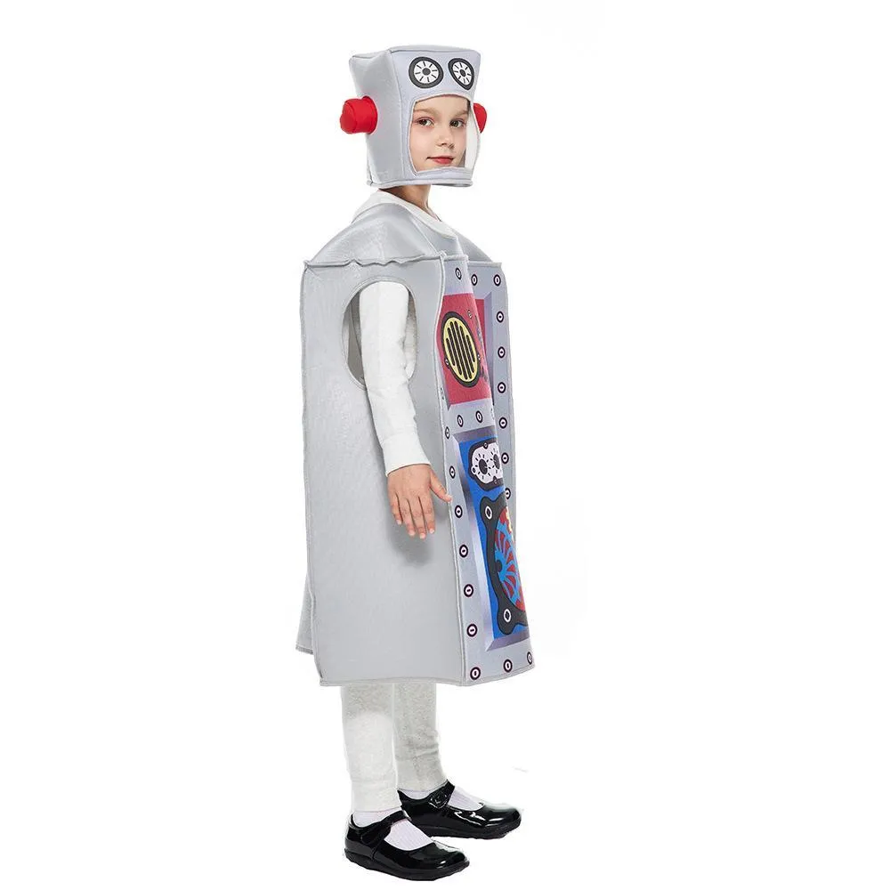 robot Cosplay Compound Sponge Party halloween Costumes for Kids