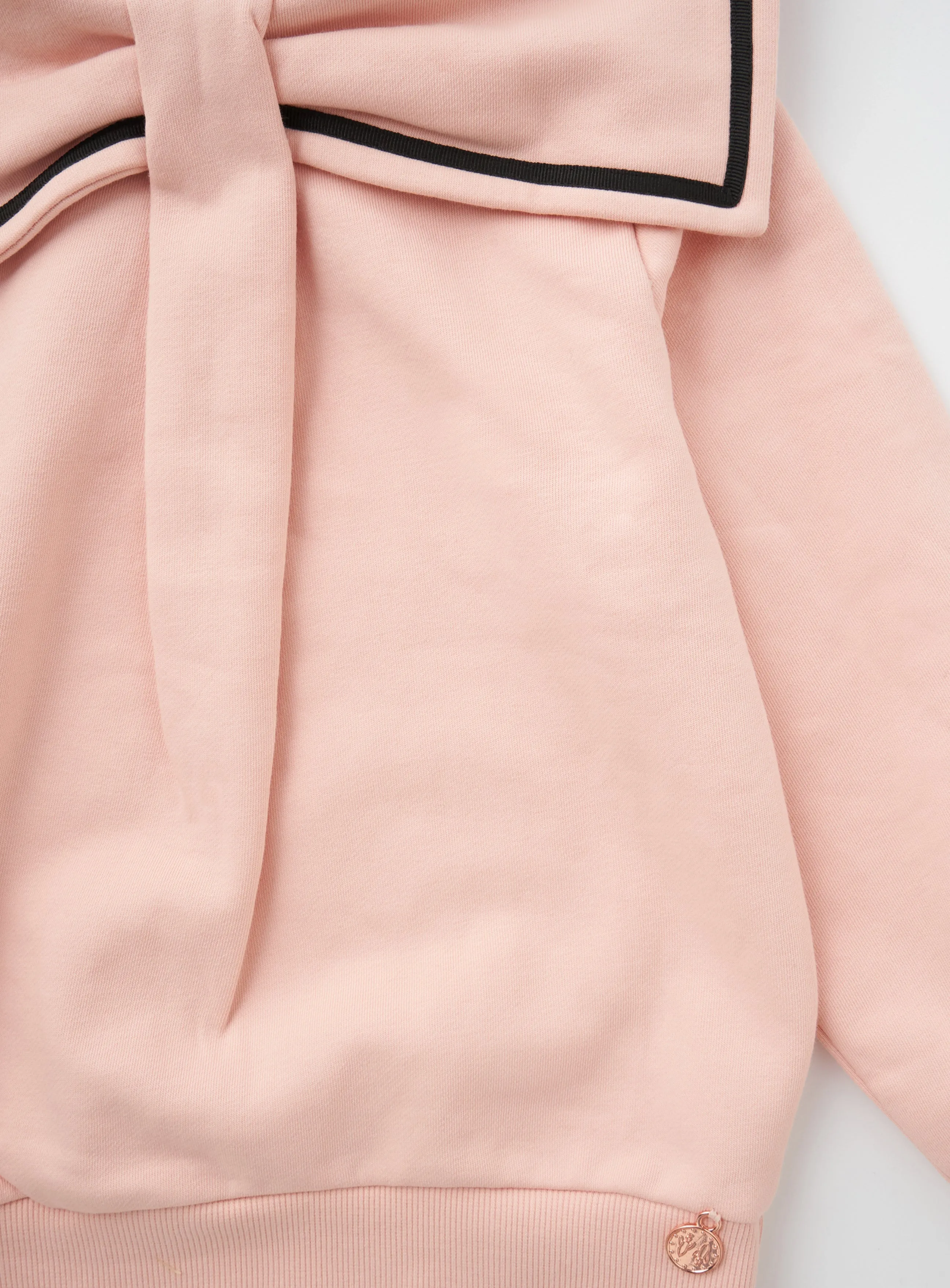 Ruthie Pink Collar Sweatshirt