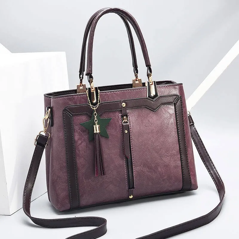 Soft leather 2020 large-capacity new Lady korean INS style shoulder bag