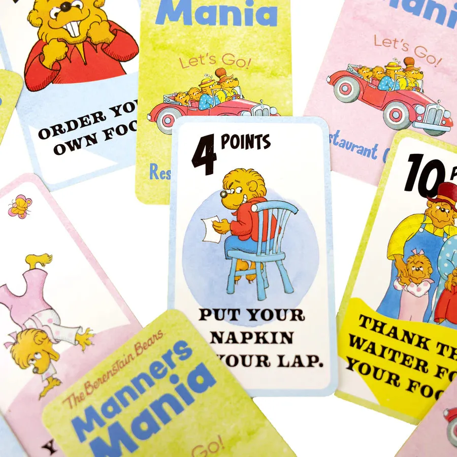 Solid Roots The Berenstain Bears Manners Mania Restaurant Challenge Game