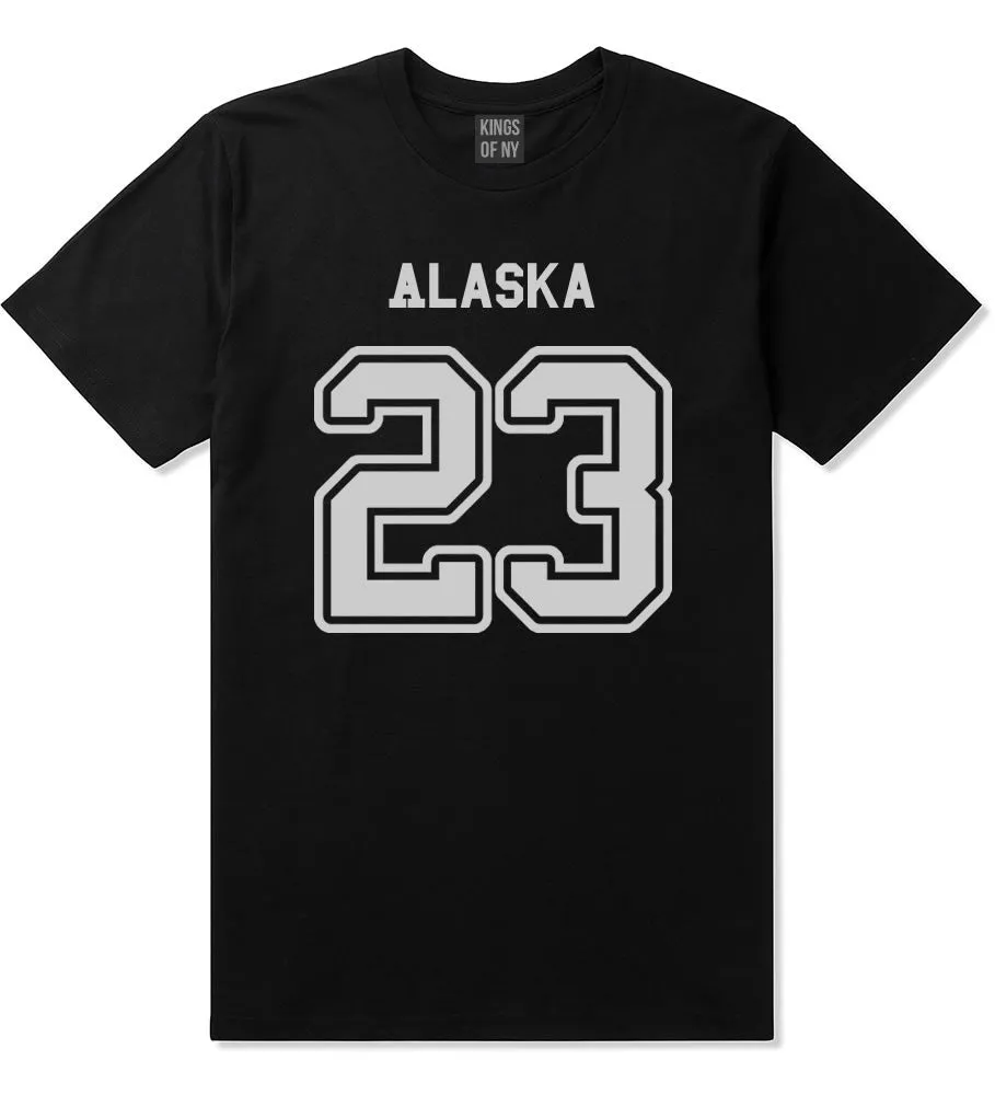 Sport Style Alaska 23 Team State Jersey Mens T-Shirt