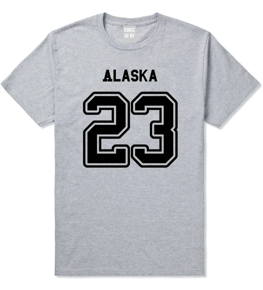 Sport Style Alaska 23 Team State Jersey Mens T-Shirt