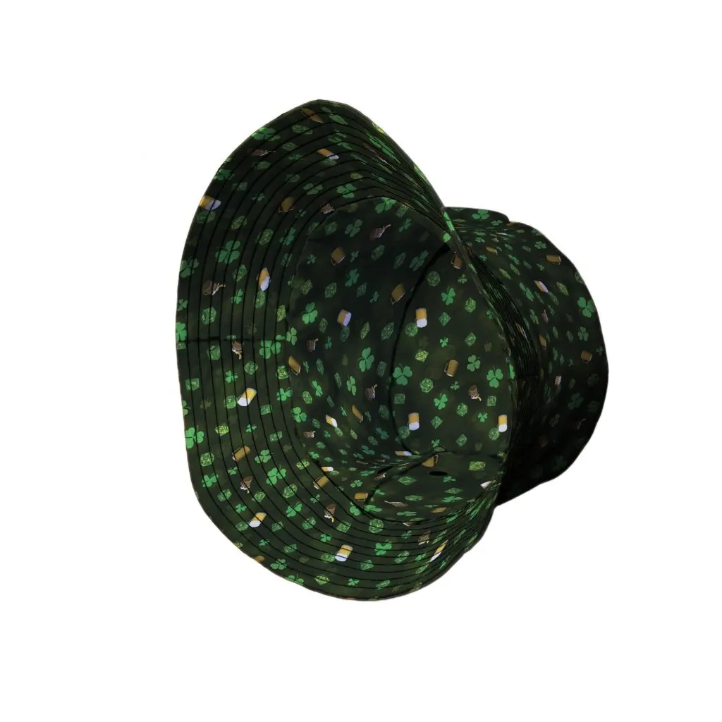 St. Patrick's Day DND Dice Bucket Hat