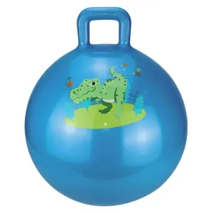 Styxon Bouncing Space Hopper Ball Hop Hopping Ball Inflatable Bouncer Hoppity Hop Jumping Ball Children Yoga Outdoor Game Jump N Bounce Retro Ball Handle Ride-On Toy-Bouncy Kids (40Cm), Multi