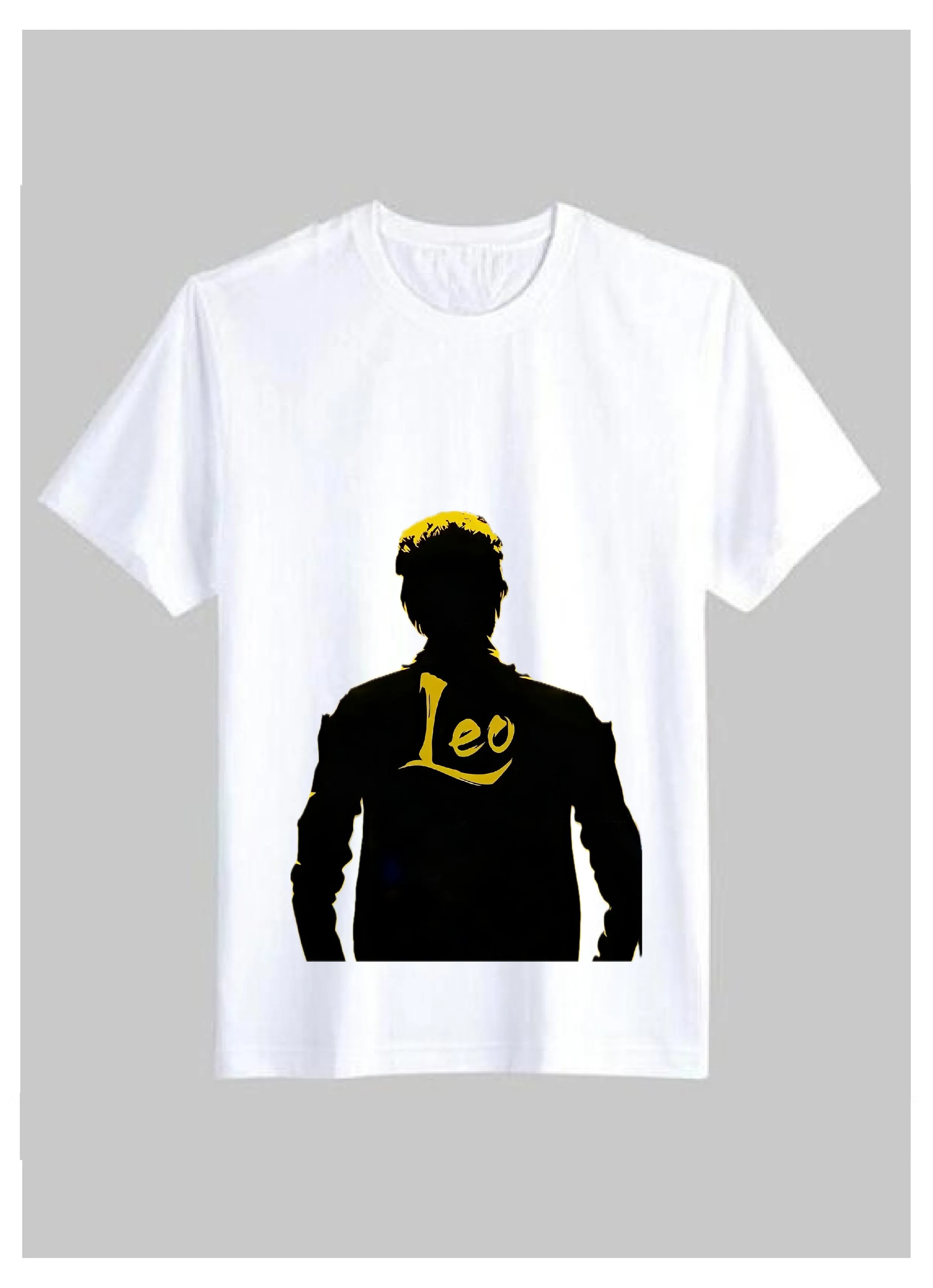 Thalapathy Vijay Leo Men's Round Neck Half Sleeve Regular Fit T Shirt