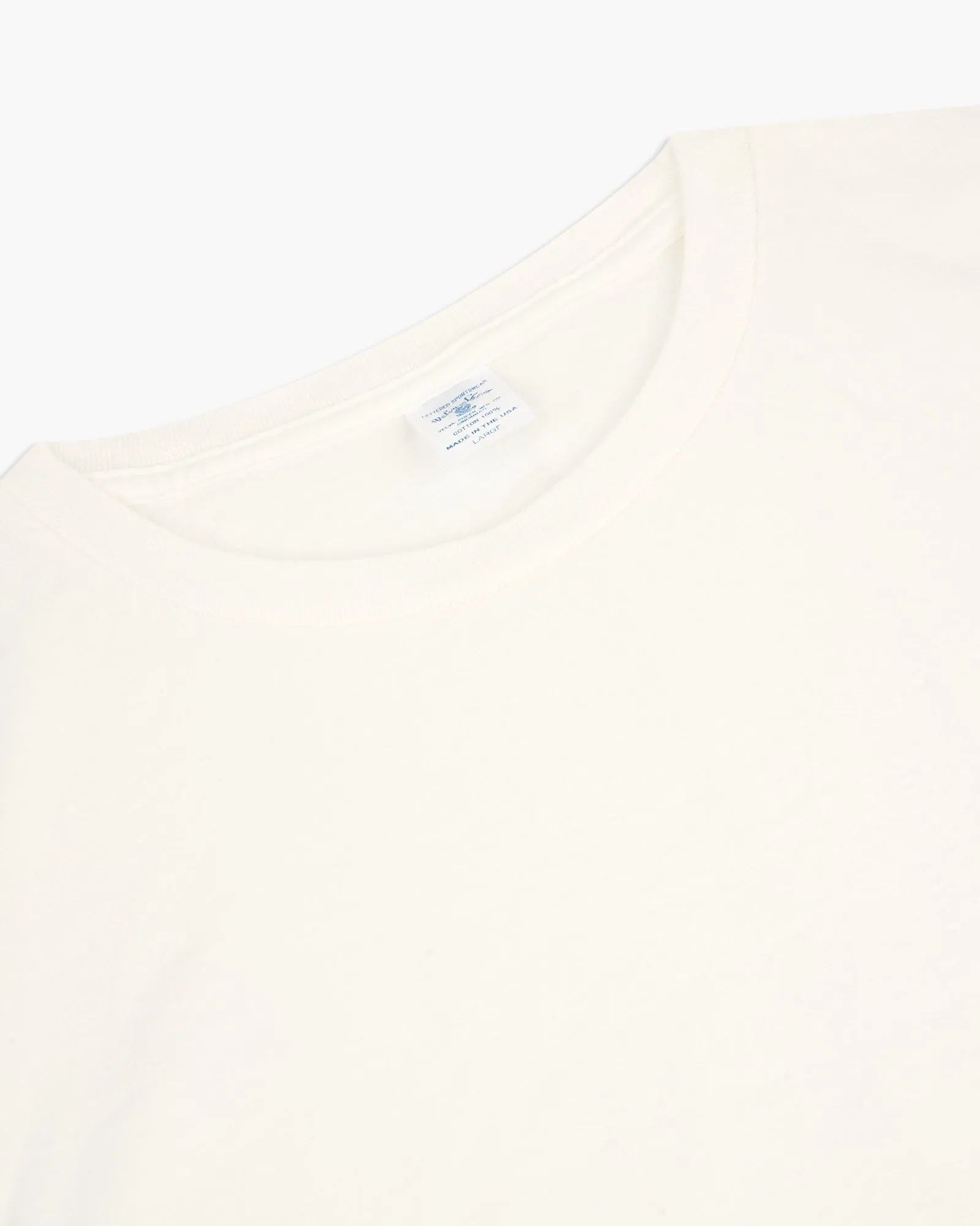 Velva Sheen 2-Pack S/S Crew Neck Tees - White