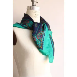 Vintage Paisley Print Scarf