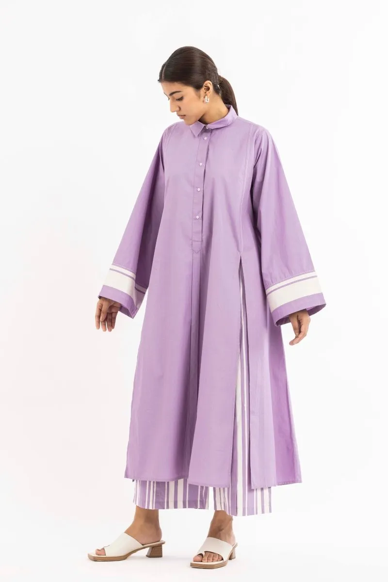 Wide Sleeve Shirt Lavender