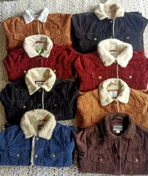 Women corduroy Sherpa jacket 20 piece