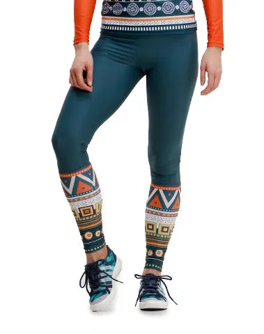 Women's Aztec Trashee Leggings