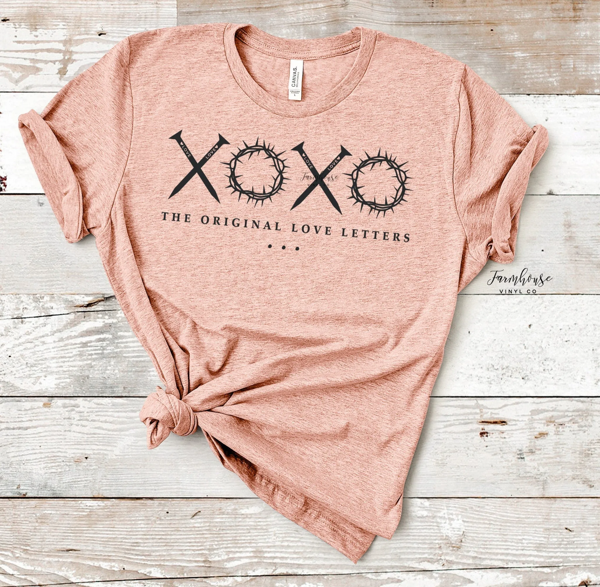 XOXO Original Love Letters Easter Shirt