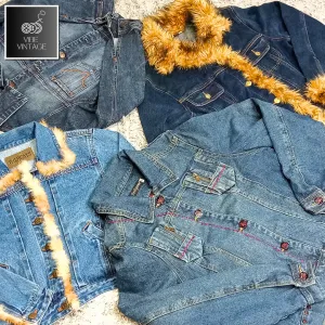 Y2K UNIQUE DENIM JACKETS - 16 PCS