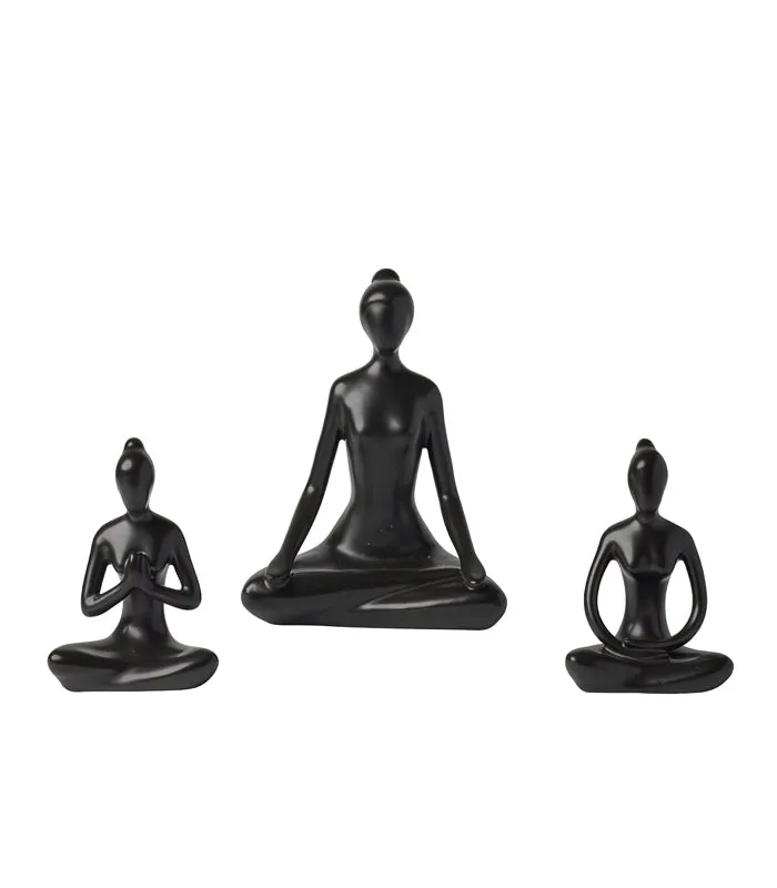 Yoga Girls Sculpture Set